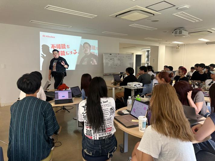 左上(画面)Mikosea株式会社CEO 工藤亮太