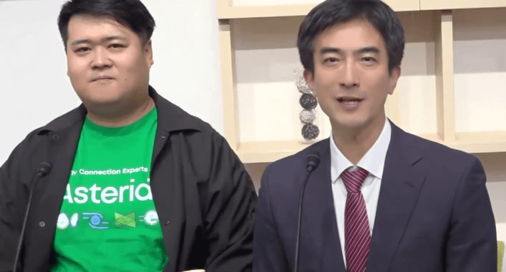左:アステリアキャンバス株式会社代表取締役CEO 工藤 亮太  右:東武トップツアーズ㈱CDO、JA-DXアドバイザー　村井 宗明 氏  