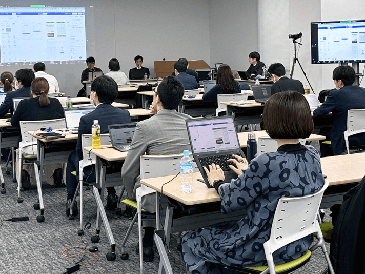 2024年3月13日、14日に行われた『ノーコード合宿~』の様子